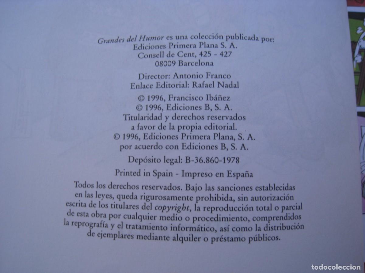 C&oacute;mics: GRANDES DEL HUMOR - ROMPETECHOS - COMBINADO DE RISAS - N&ordm; 5 - EDICIONES B,S.A. - Foto 7