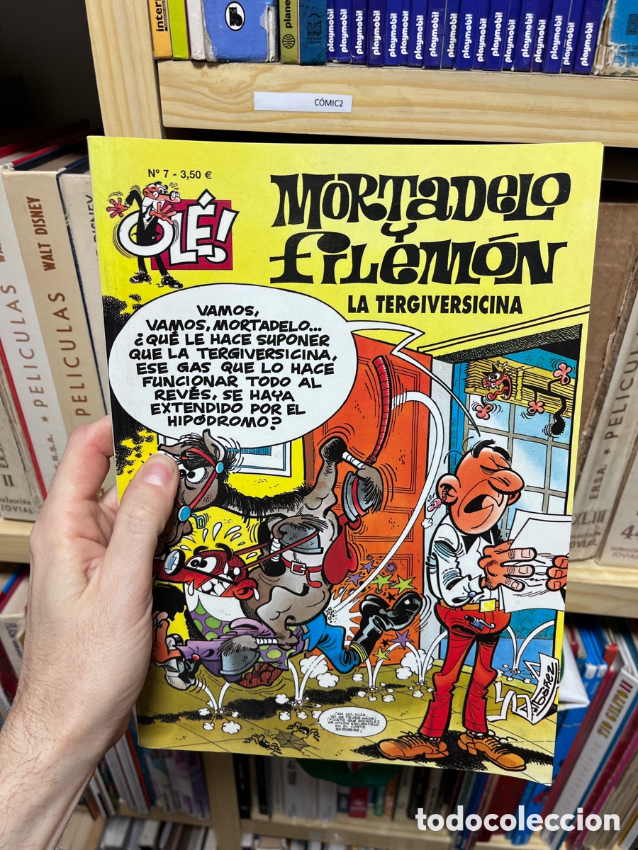 C&oacute;mics: Comic2 ol&eacute; mortadelo y Filem&oacute;n. LA TERGIVERSICINA