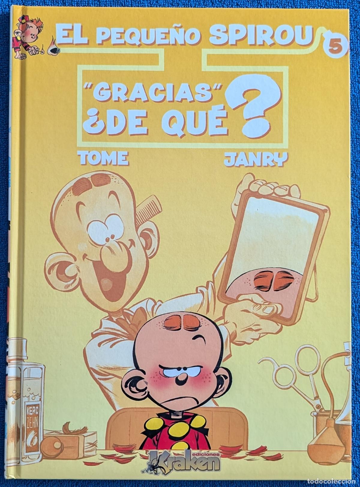 C&oacute;mics: Gracias &iquest;de qu&eacute;? - El peque&ntilde;o Spirou n&ordm; 5 - Ediciones B (1993)