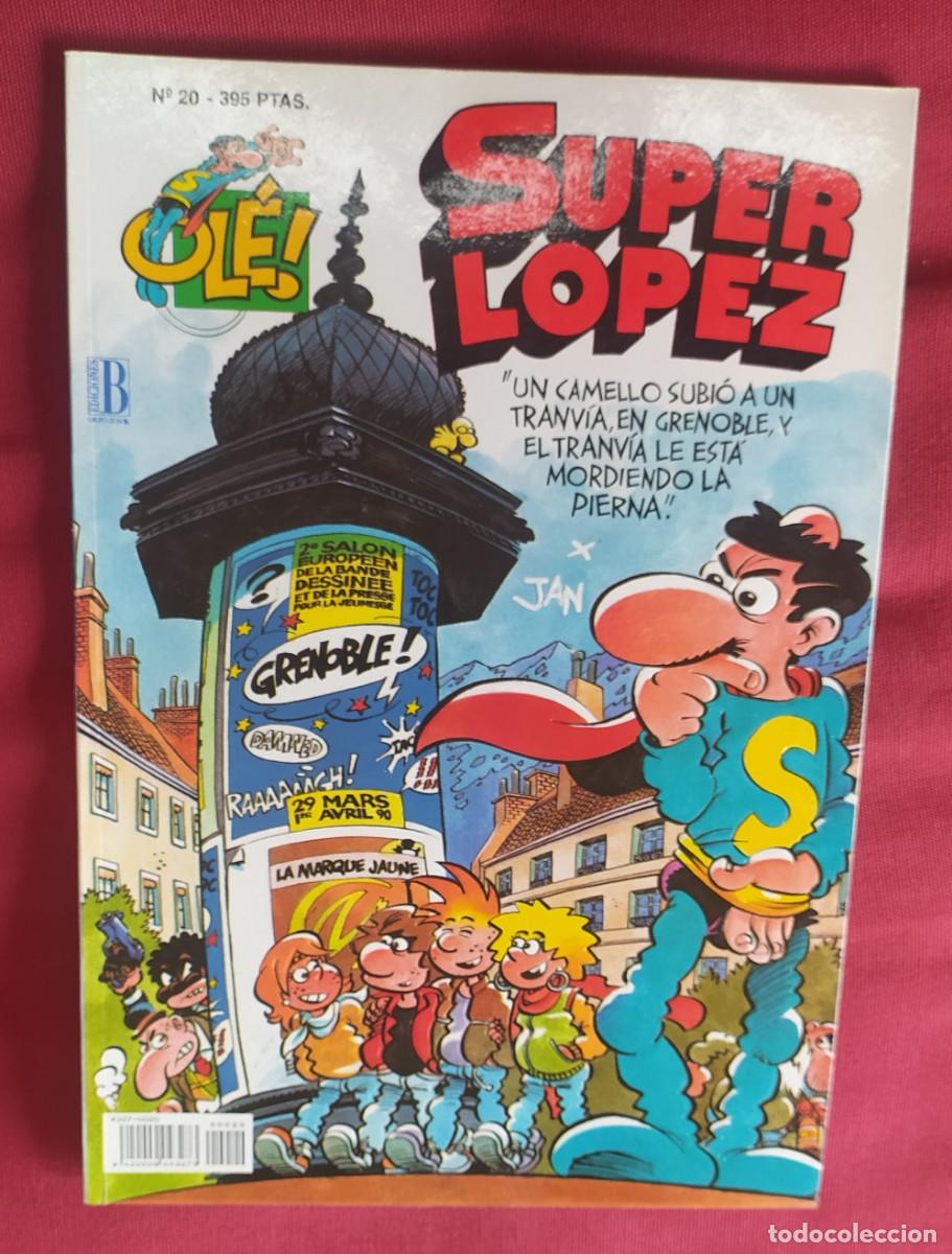 C&oacute;mics: Superlopez. n&ordm; 20. Un camello subi&oacute; a un tranv&iacute;a en ... OLE. Ediciones B. JAN 1991