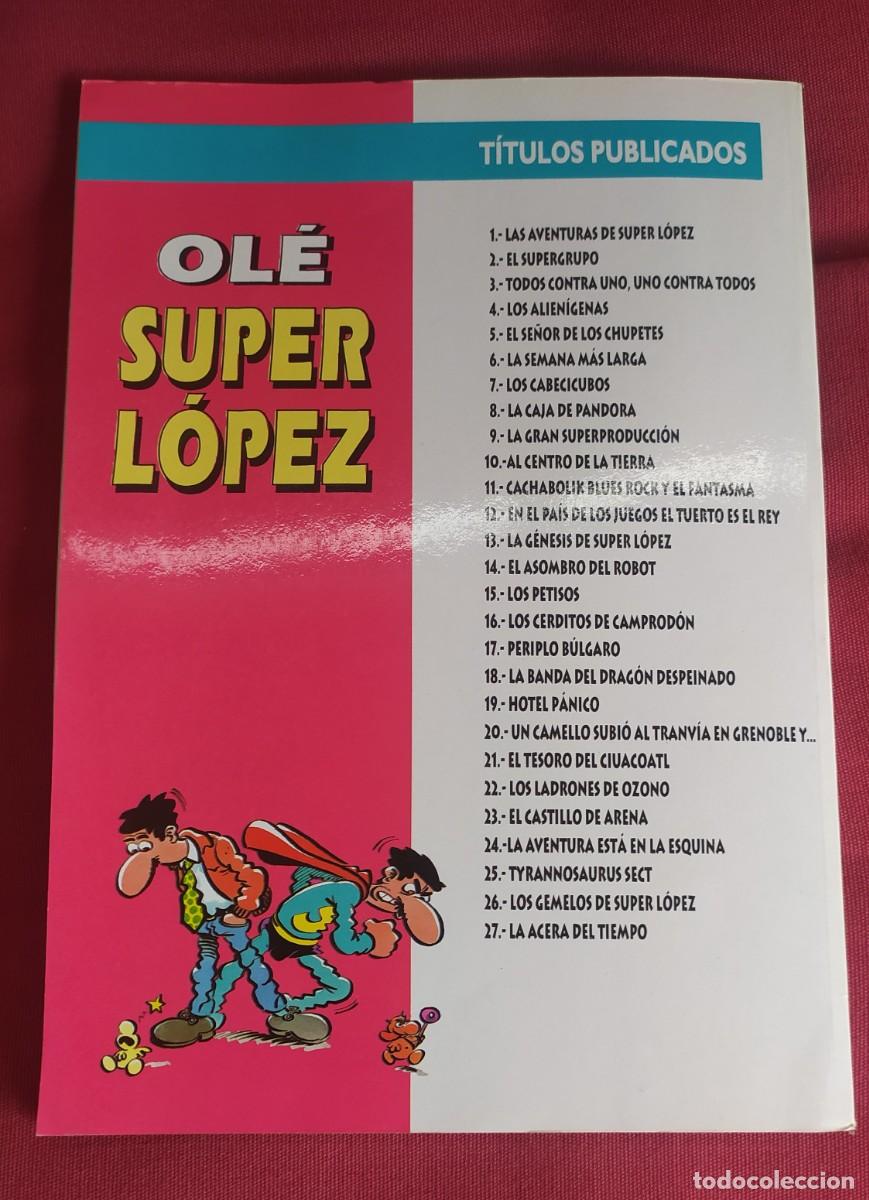 C&oacute;mics: Superlopez. n&ordm; 19. Hotel P&aacute;nico ... OLE. Ediciones B. JAN 1990 - Foto 2