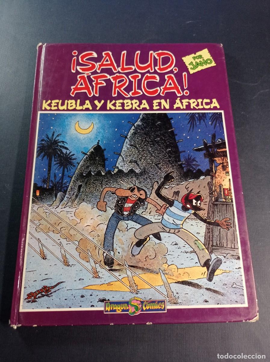 C&oacute;mics: &iexcl;SALUD &Aacute;FRICA! KEUBLA Y KEBRA EN &Aacute;FRICA POR JANO. DRAG&Oacute;N C&Oacute;MICS N&ordm; 1. 1990. TRADUCE V&Iacute;CTOR MORA +++