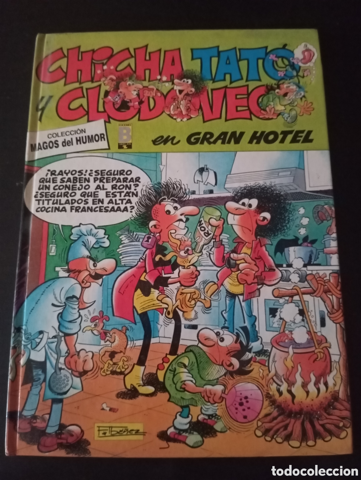 Comics: Chicha Tato y Clodoveo en Gran Hotel