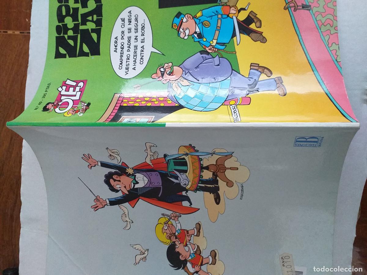 C&oacute;mics: OL&Eacute;! ZIPI Y ZAPE - N&ordm; 49 - PORTADA CON RELIEVE - EDICIONES B - Foto 4