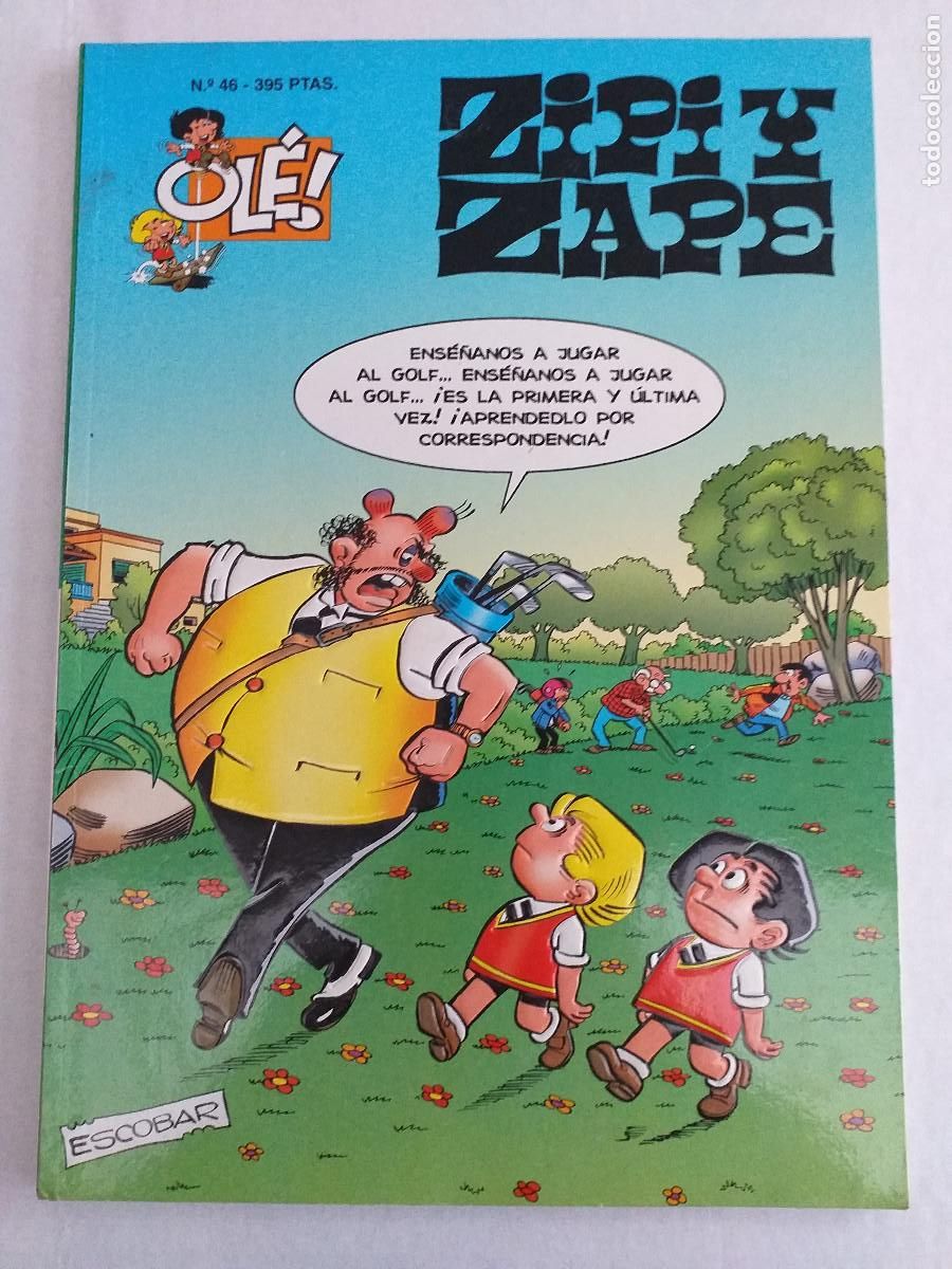 C&oacute;mics: OL&Eacute;! ZIPI Y ZAPE - N&ordm; 46 - PORTADA CON RELIEVE - EDICIONES B