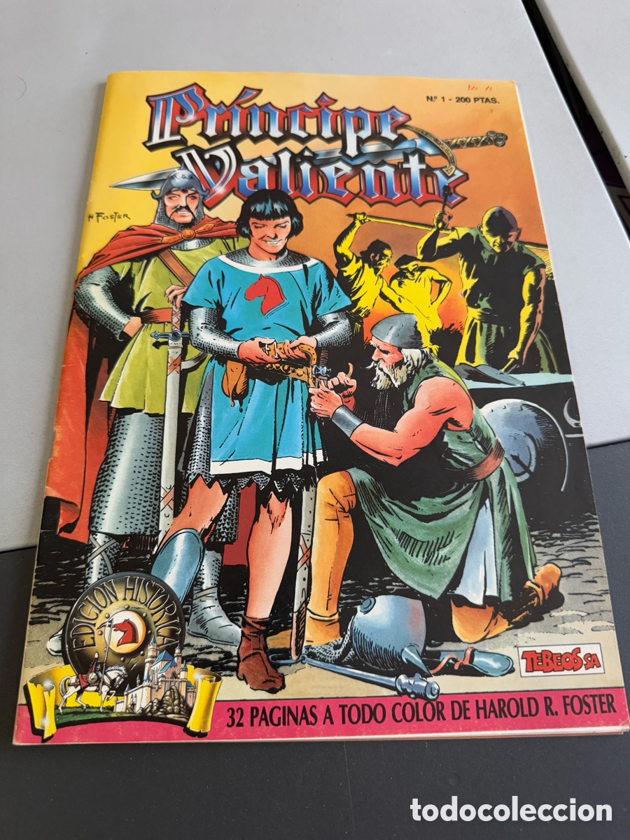 C&oacute;mics: PR&Iacute;NCIPE VALIENTE. N 1. EDICIONES B - Foto 1
