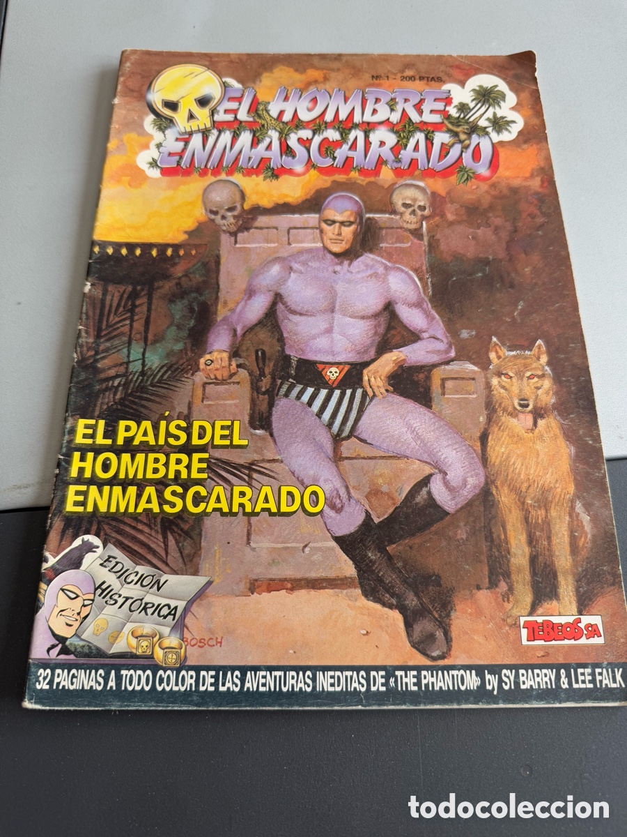 C&oacute;mics: EL HOMBRE ENMASCARADO. N 1 Ediciones B