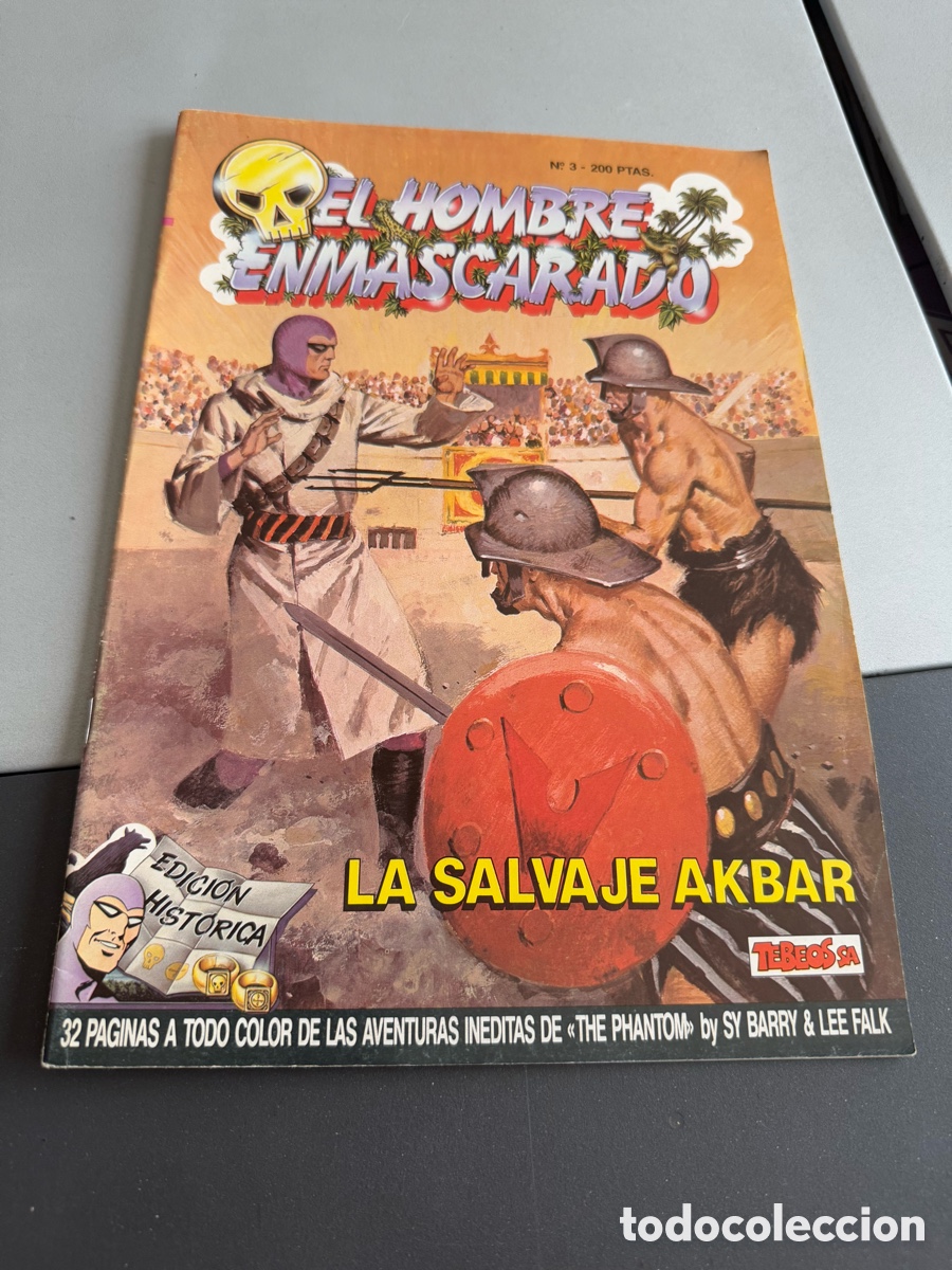 C&oacute;mics: EL HOMBRE ENMASCARADO N 3. Ediciones B - Foto 1