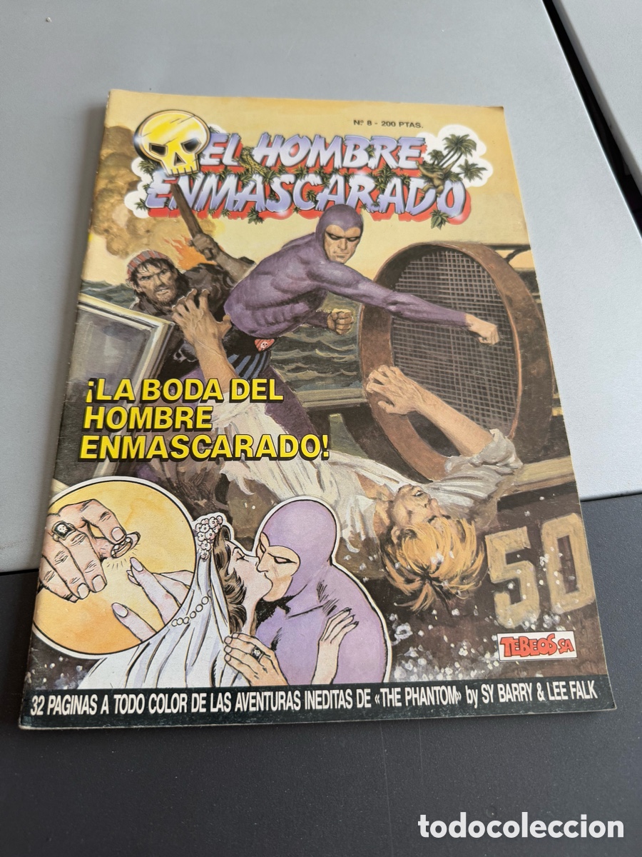 C&oacute;mics: EL HOMBRE ENMASCARADO N 8. Ediciones B