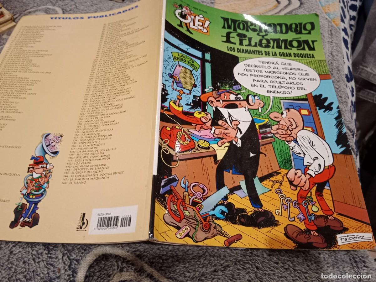 C&oacute;mics: OL&Eacute; N&ordm; 66 - MORTADELO Y FILEM&Oacute;N - LOS DIAMANTES DE LA GRAN DUQESA - EDICIONES B 3&ordf; EDICION 1999