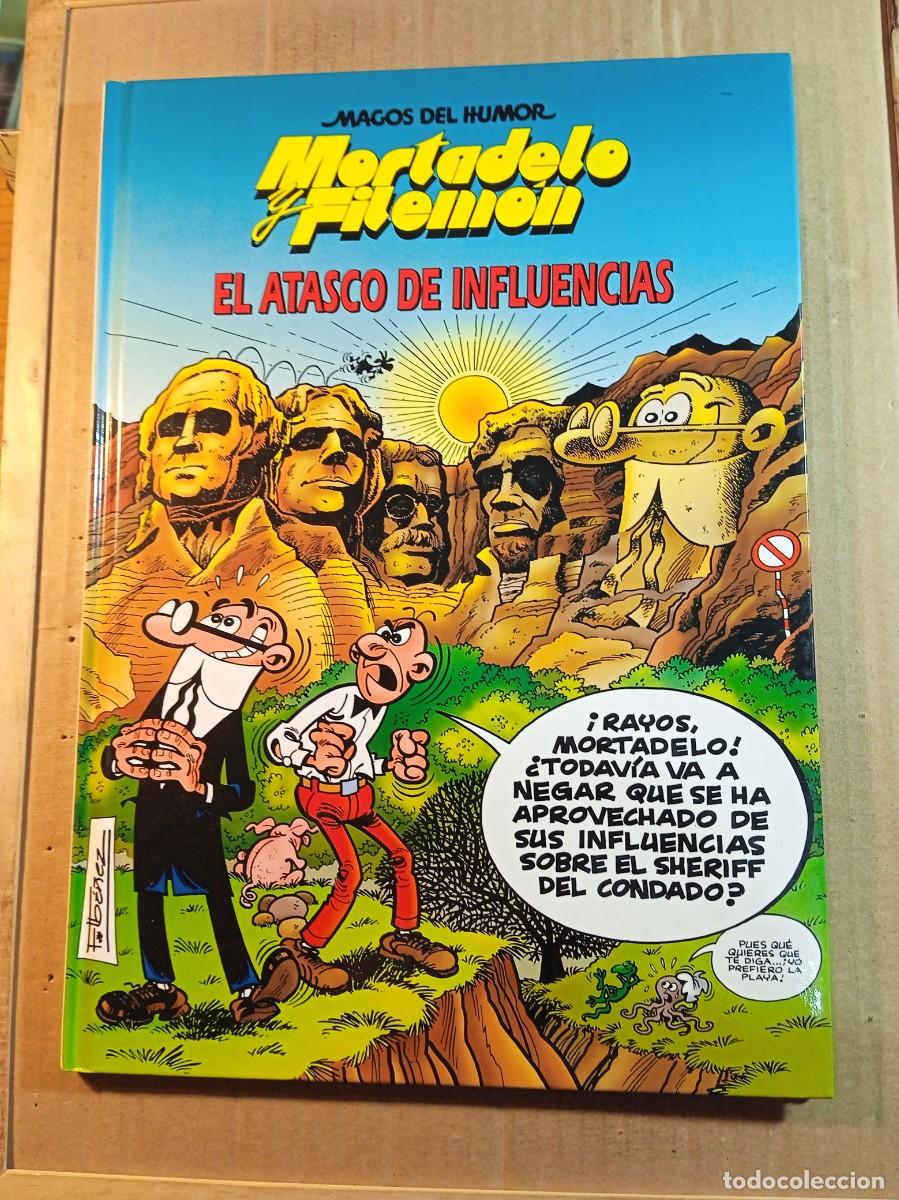 C&oacute;mics: MAGOS DEL HUMOR MORTADELO Y FILEMON EN EL ATASCO DE INFLUENCIAS TAPA DURA