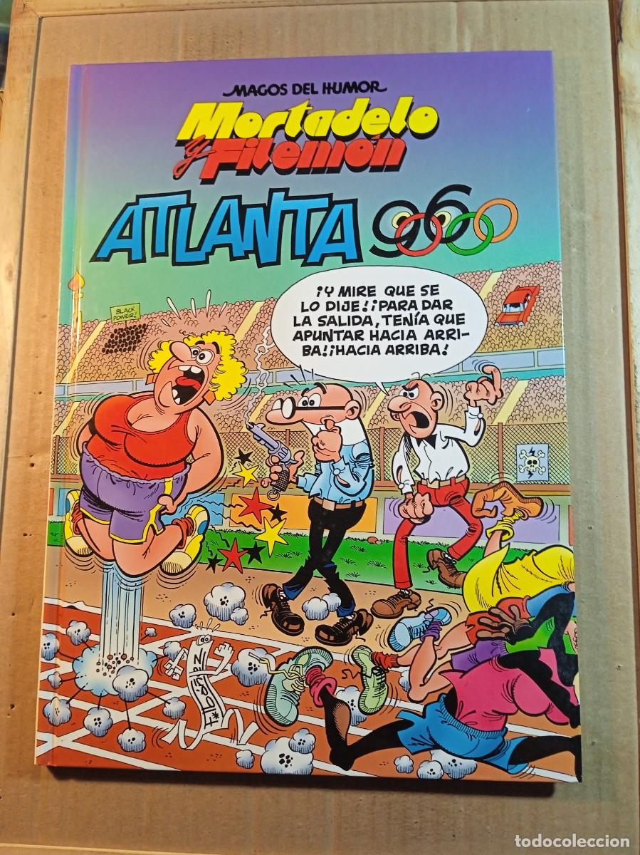 C&oacute;mics: MAGOS DEL HUMOR MORTADELO Y FILEMON EN ATLANTA 96 TAPA DURA