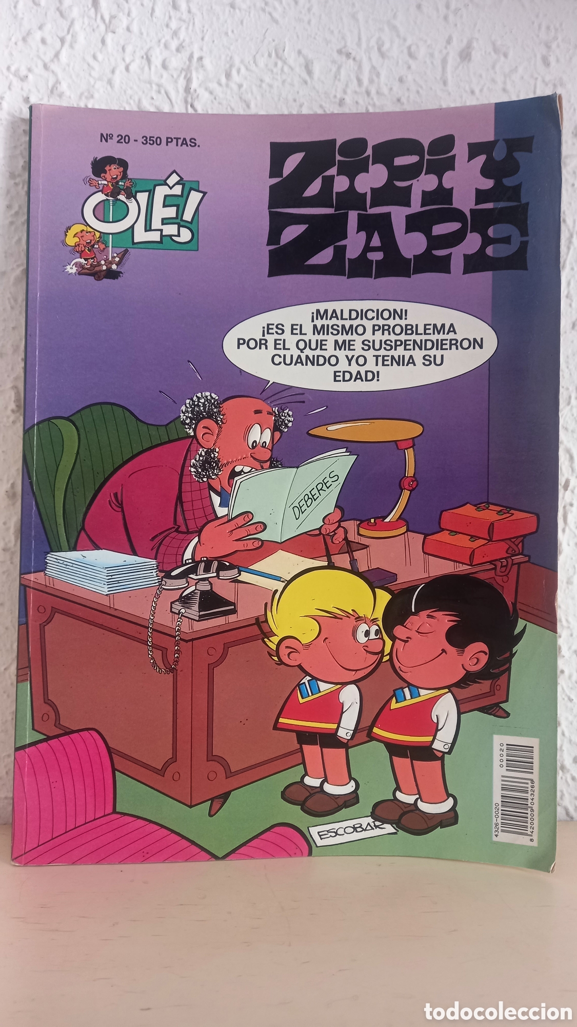 C&oacute;mics: Col OLE. Ediciones B. ZIPI Y ZAPE. Numero 20 - Foto 1