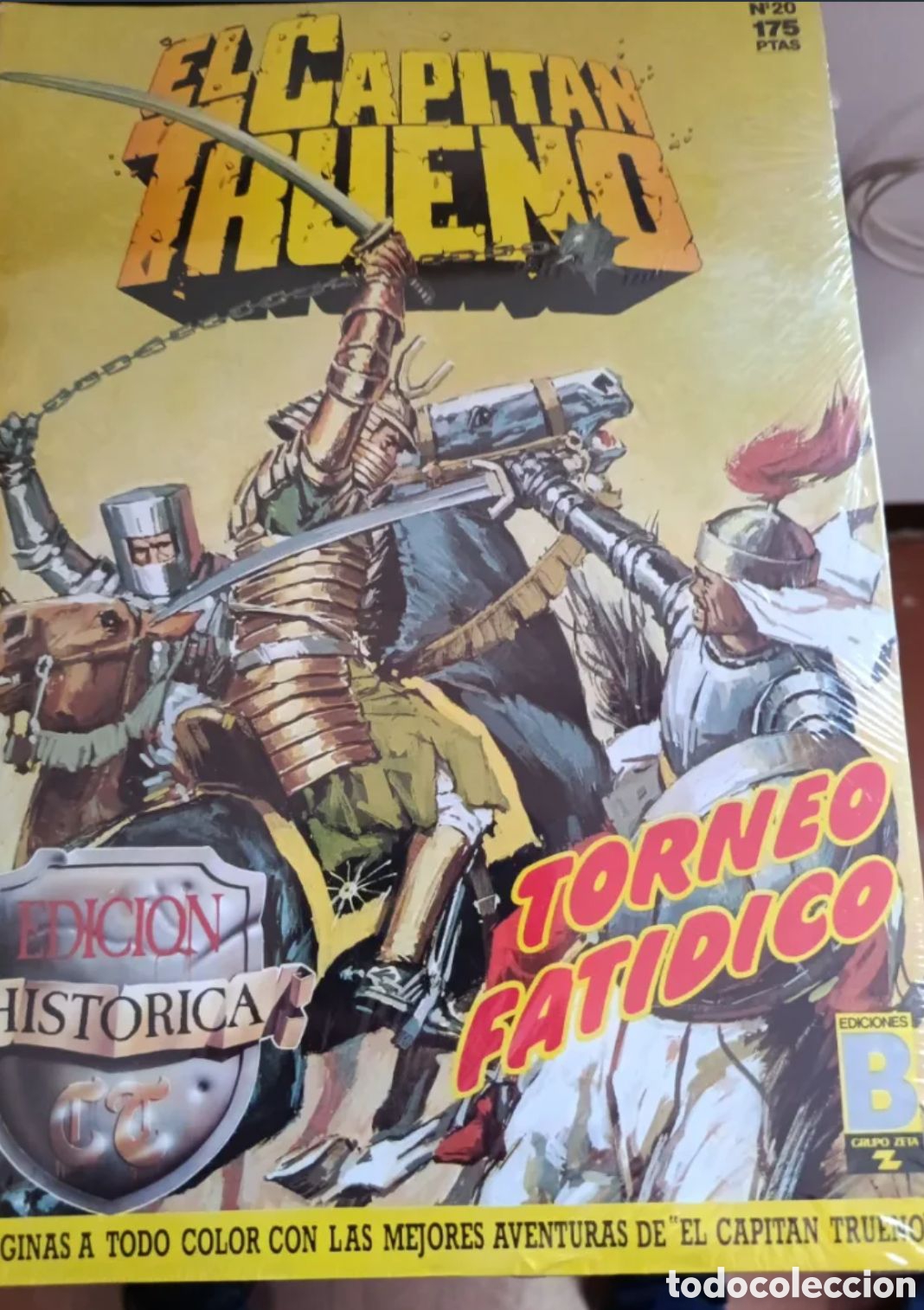 C&oacute;mics: El Capit&aacute;n Trueno edici&oacute;n hist&oacute;rica n&deg;20