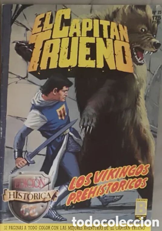 C&oacute;mics: El Capit&aacute;n Trueno edici&oacute;n hist&oacute;rica n&deg;25