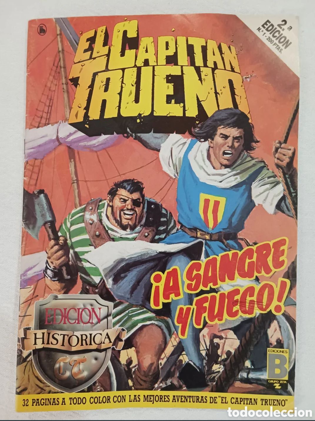 C&oacute;mics: El Capit&aacute;n Trueno edici&oacute;n hist&oacute;rica n&deg;1