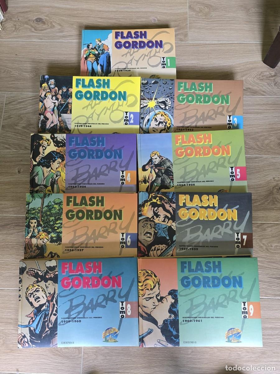 C&oacute;mics: Flash Gordon colecci&oacute;n completa, ediciones B , 1992 . 9 Tomos - Foto 1