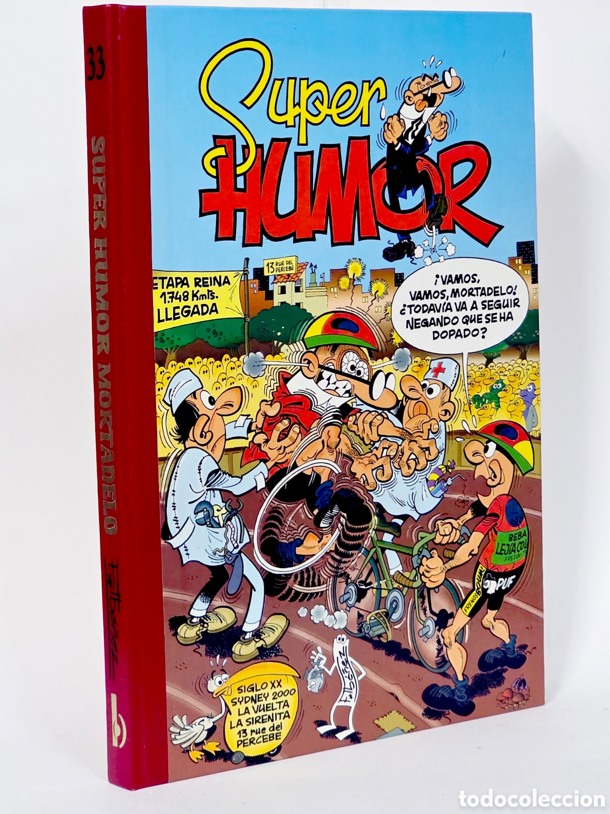 C&oacute;mics: C&Oacute;MIC DE KIOSCO SUPER HUMOR MORTADELO 33 SEGUNDA EDICION EDICIONES B TAPA DURA