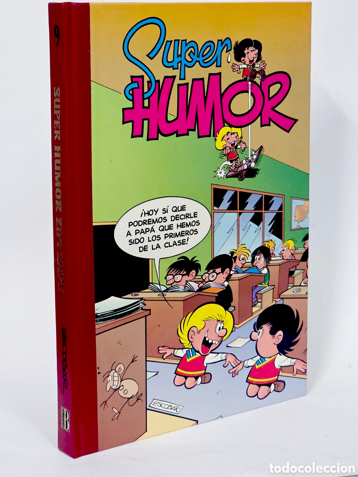 C&oacute;mics: C&Oacute;MIC EXCELENTE SUPER HUMOR ZIPI Y ZAPE 9 PRIMERA EDICION EDICIONES B TAPA DURA