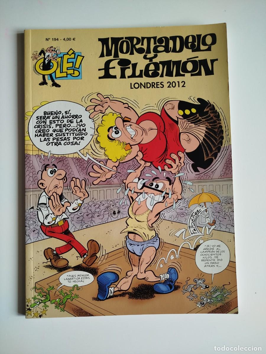 C&oacute;mics: Mortadelo y Filem&oacute;n - ol&eacute; 194 - Londres 2012