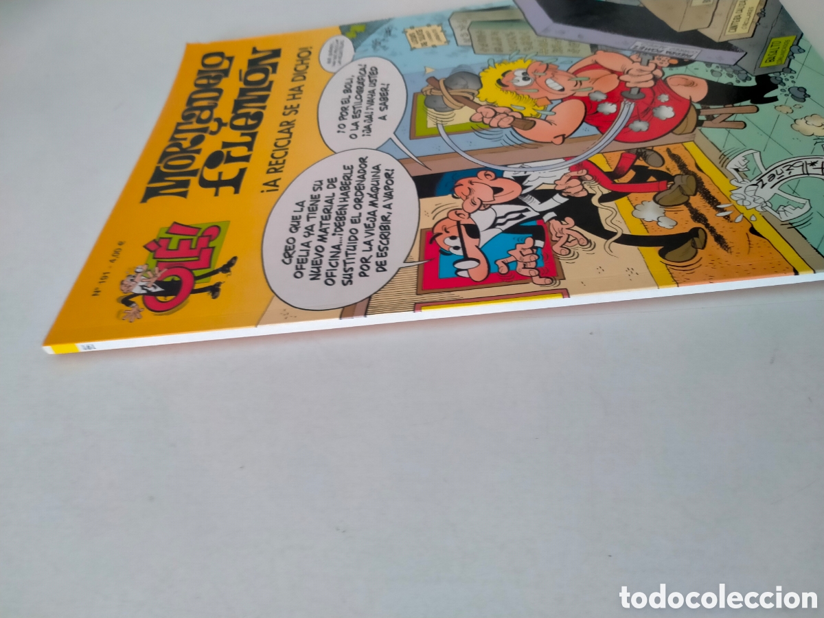 C&oacute;mics: N&Uacute;MERO 191 MORTADELO Y FILEM&Oacute;N COLECCI&Oacute;N OL&Eacute; EDICIONES B 2 EDICI&Oacute;N A&Ntilde;O 2016 - Foto 3