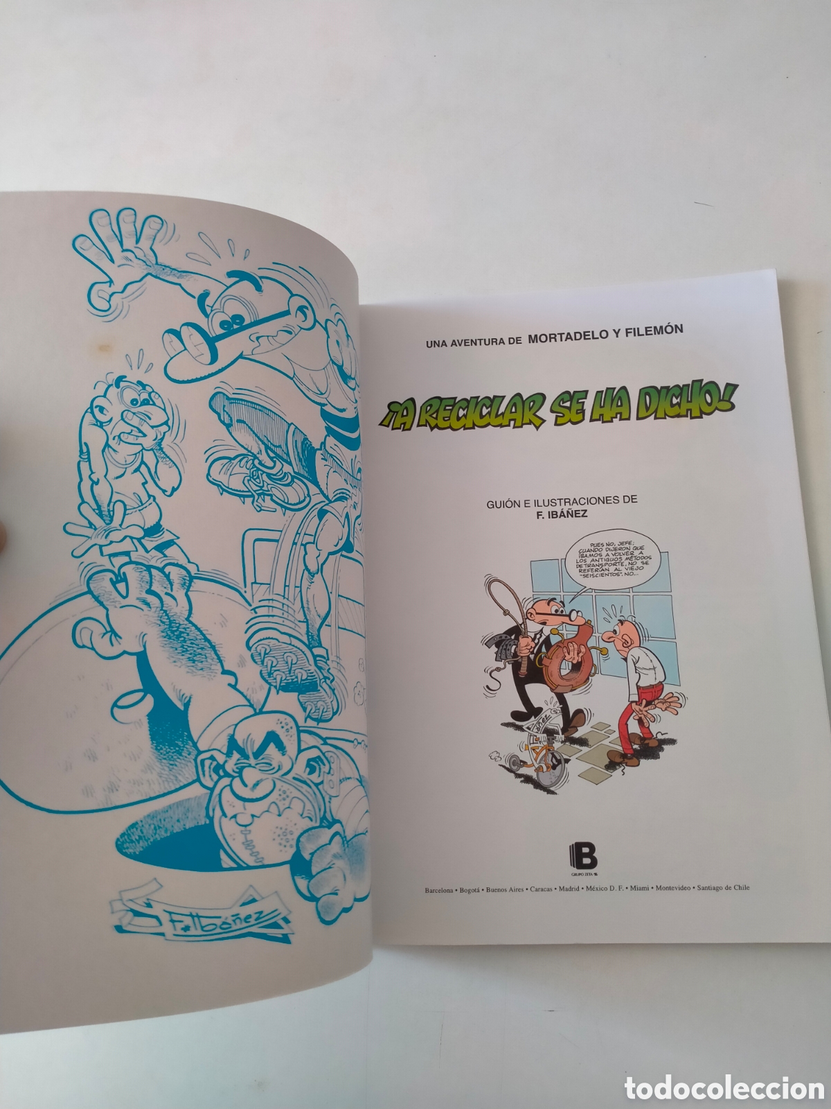 C&oacute;mics: N&Uacute;MERO 191 MORTADELO Y FILEM&Oacute;N COLECCI&Oacute;N OL&Eacute; EDICIONES B 2 EDICI&Oacute;N A&Ntilde;O 2016 - Foto 4