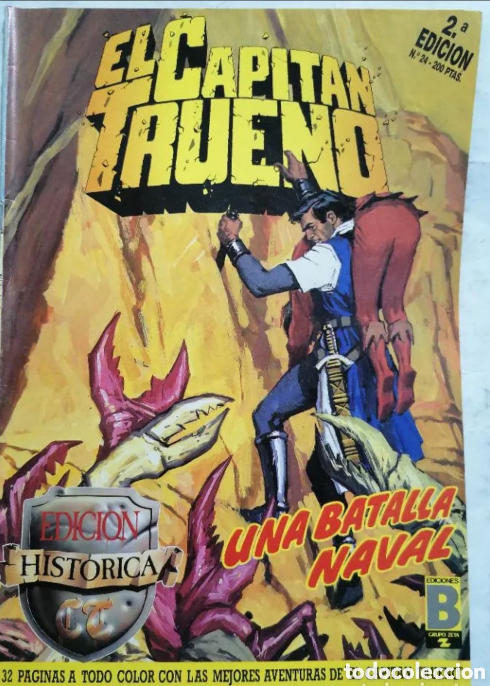 C&oacute;mics: El Capit&aacute;n Trueno edici&oacute;n hist&oacute;rica n&deg; 24
