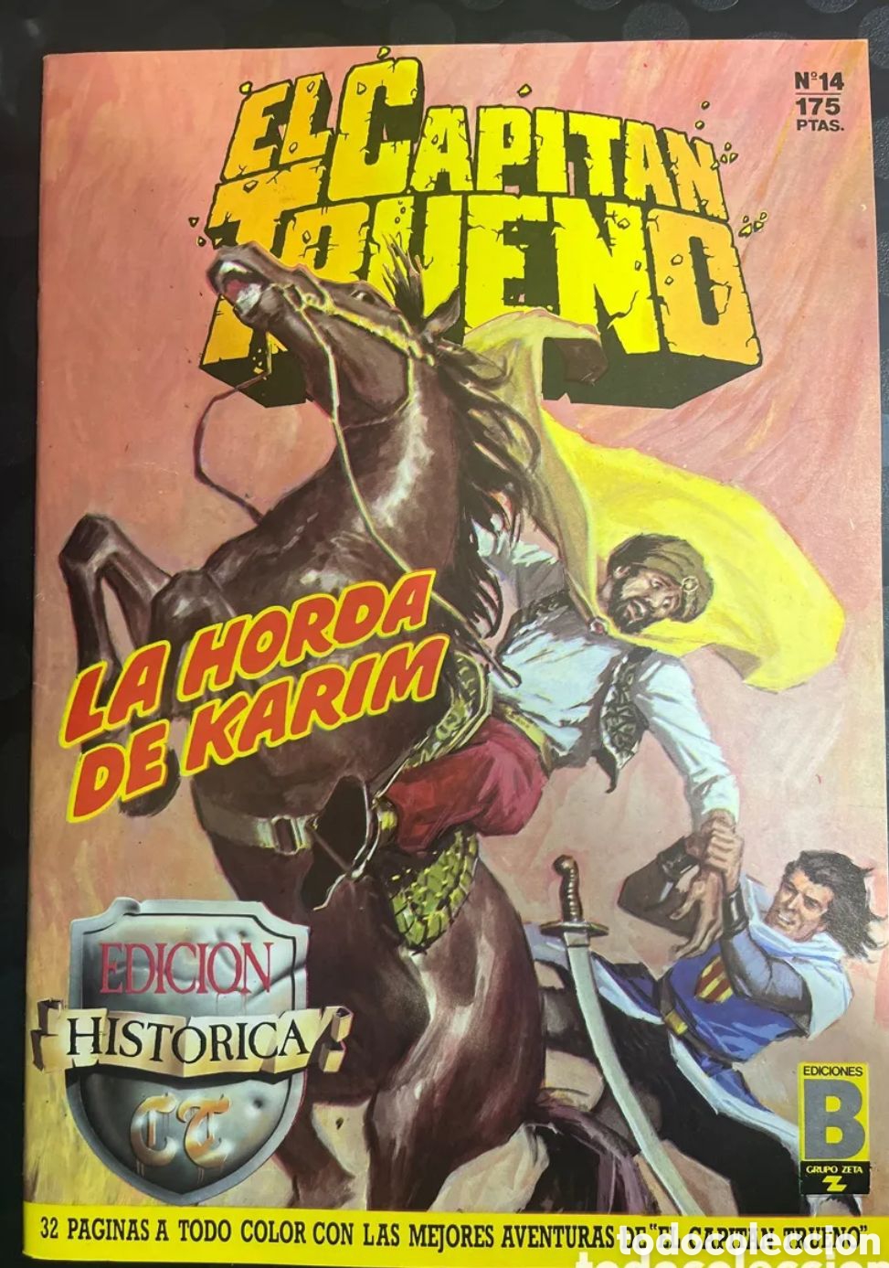 C&oacute;mics: El Capit&aacute;n Trueno edici&oacute;n hist&oacute;rica n&deg; 14