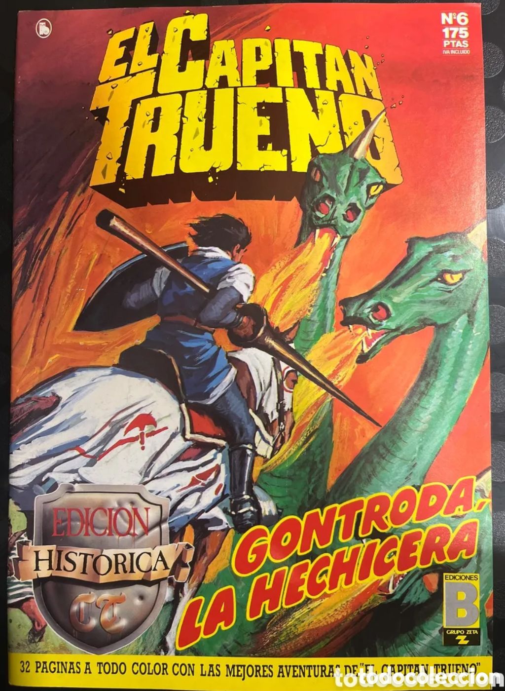 C&oacute;mics: El Capit&aacute;n Trueno edici&oacute;n hist&oacute;rica n&deg; 6