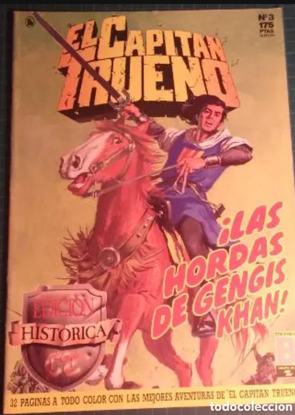 C&oacute;mics: El Capit&aacute;n Trueno edici&oacute;n hist&oacute;rica n&deg; 3