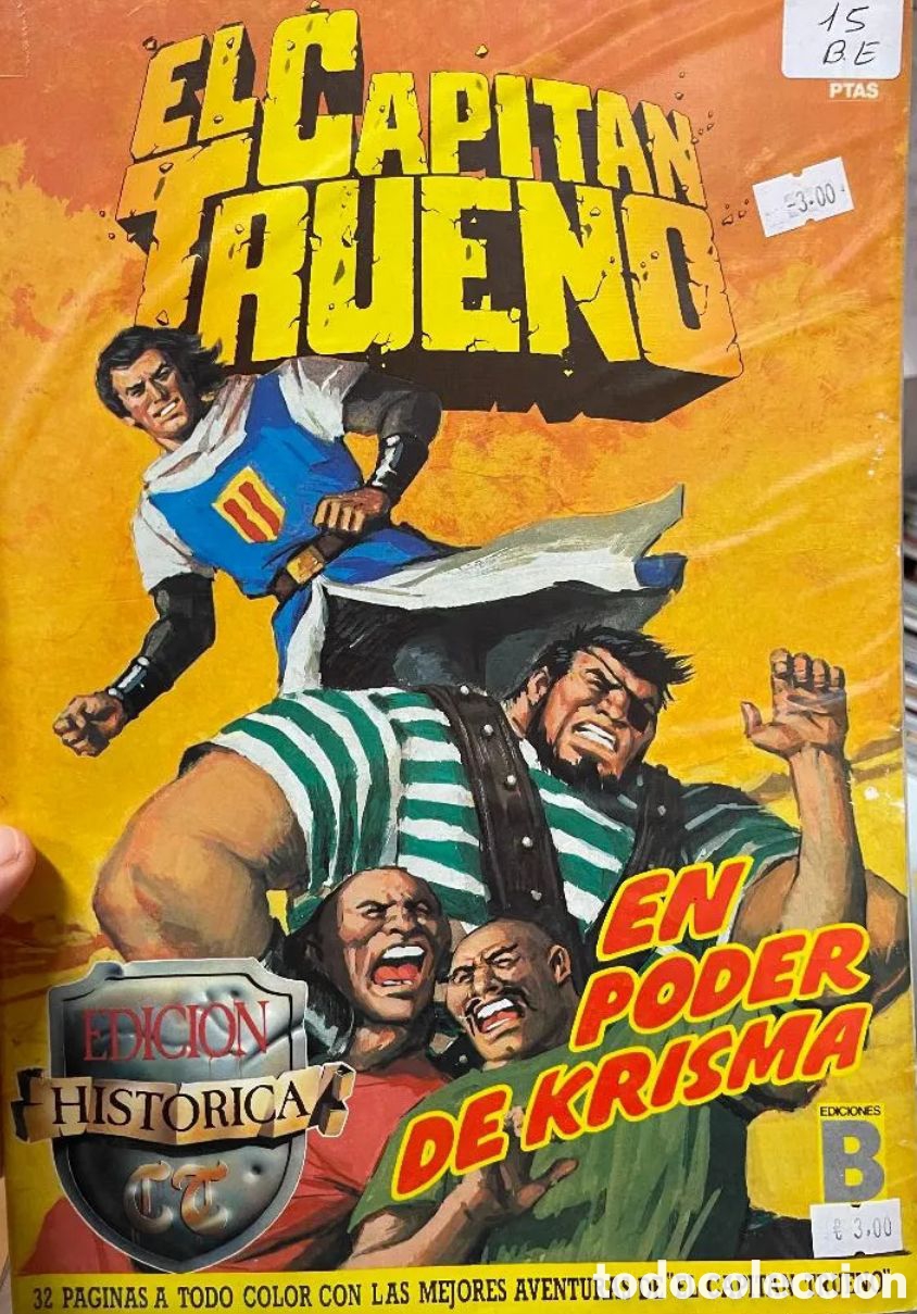 C&oacute;mics: El Capit&aacute;n Trueno edici&oacute;n hist&oacute;rica n&deg; 15