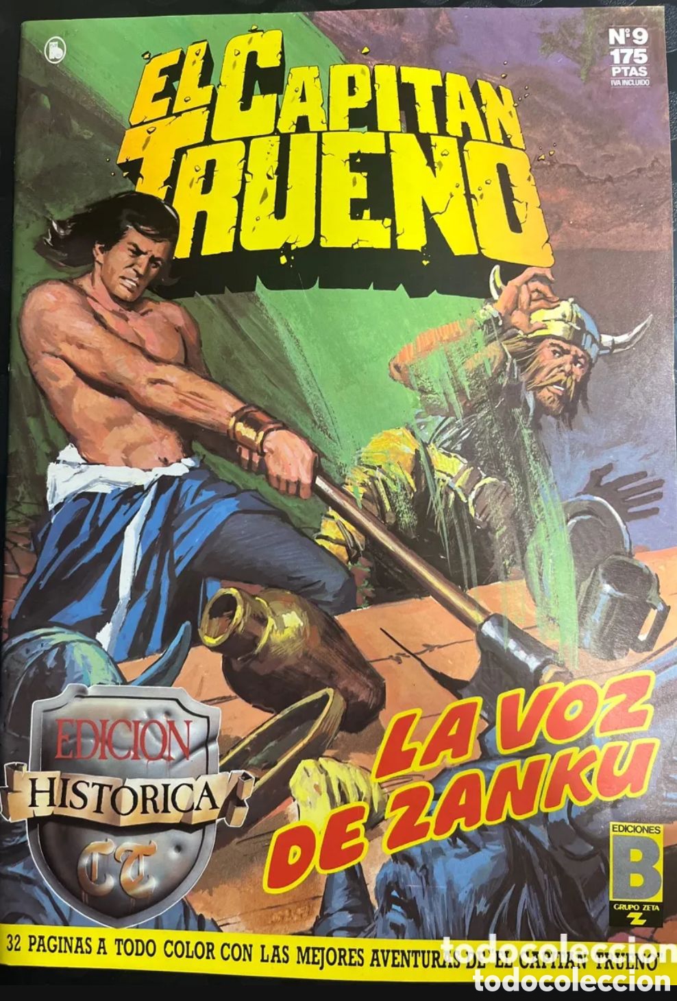 C&oacute;mics: El Capit&aacute;n Trueno edici&oacute;n hist&oacute;rica n&deg; 9