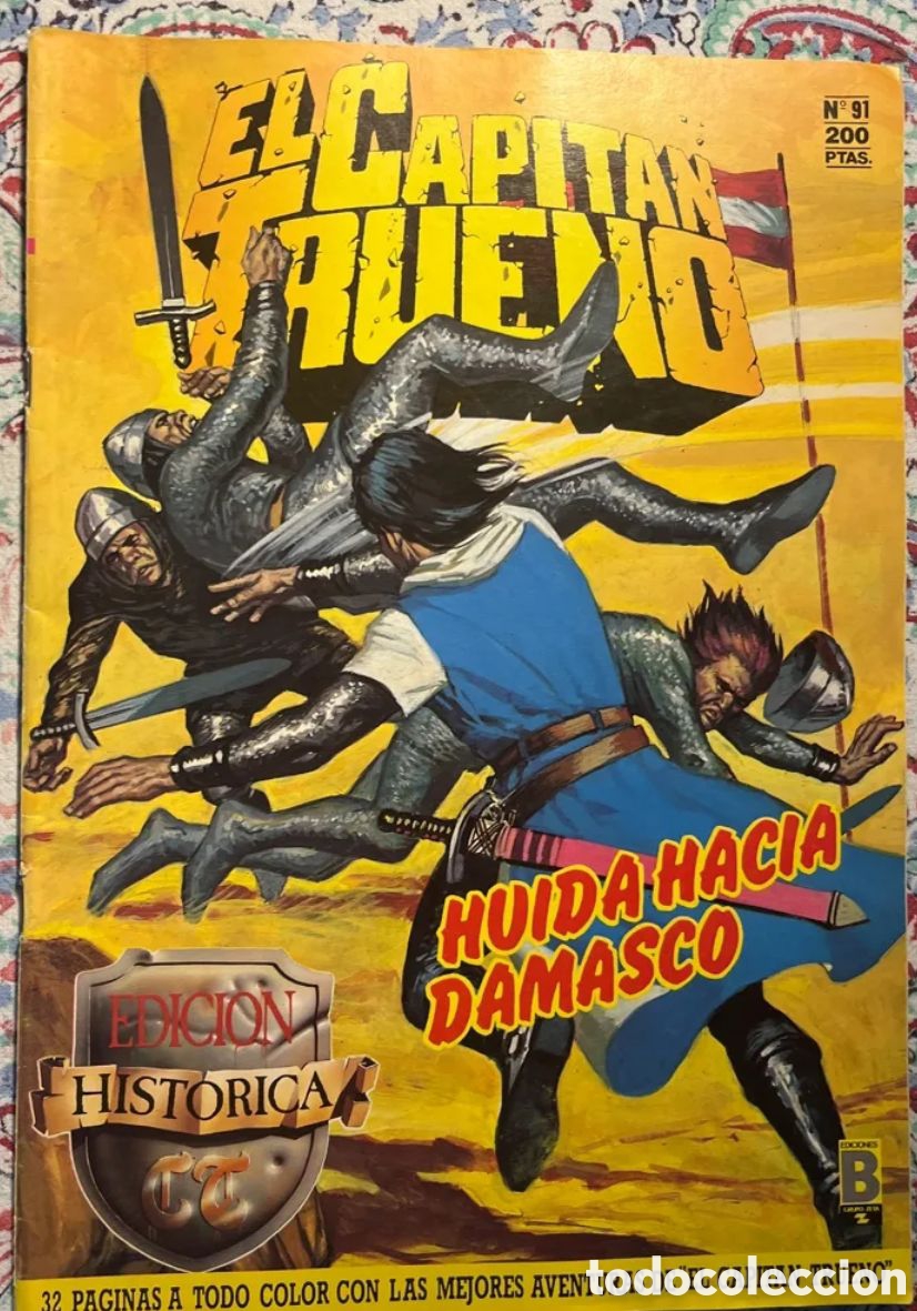 C&oacute;mics: El Capit&aacute;n Trueno edici&oacute;n hist&oacute;rica n&deg; 91