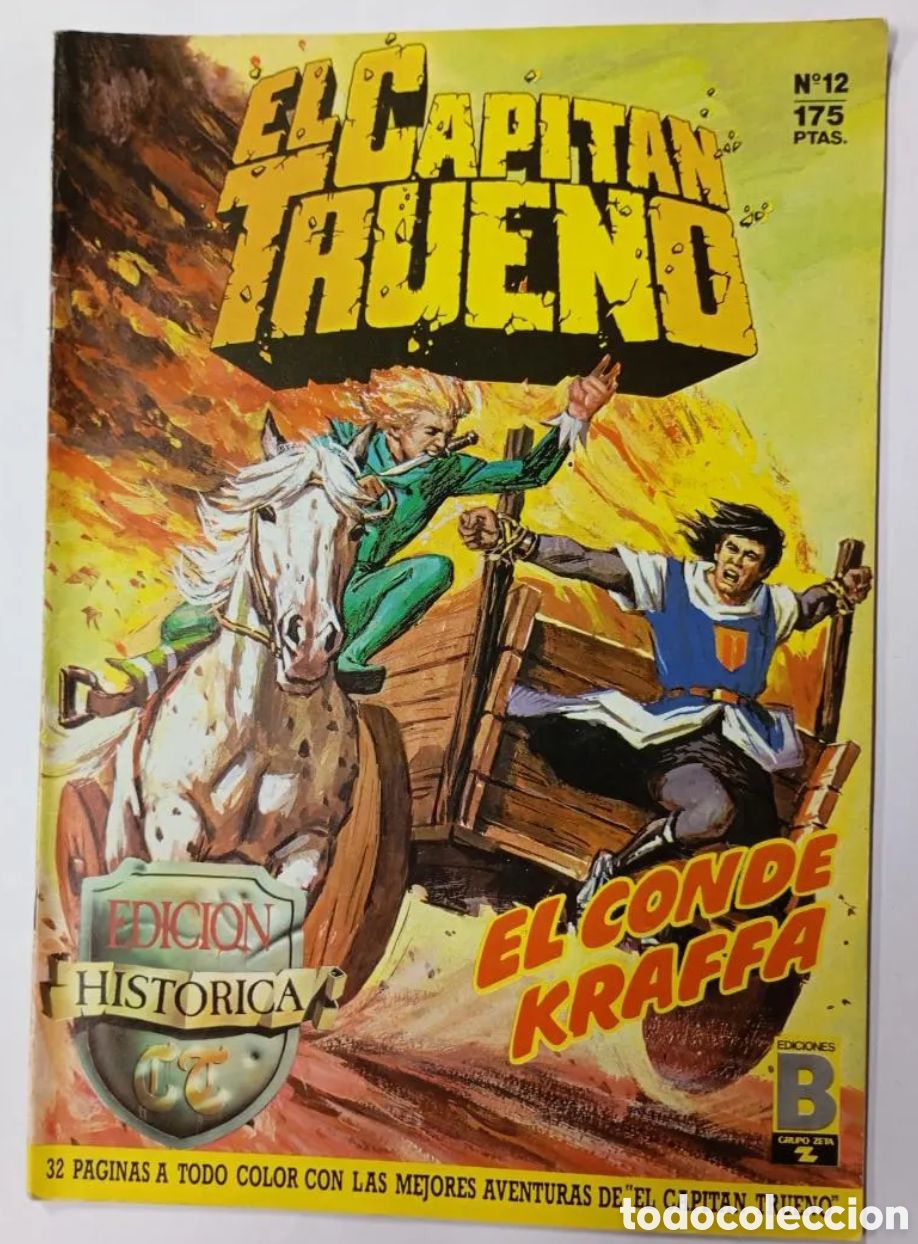 C&oacute;mics: El Capit&aacute;n Trueno edici&oacute;n hist&oacute;rica n&deg; 12