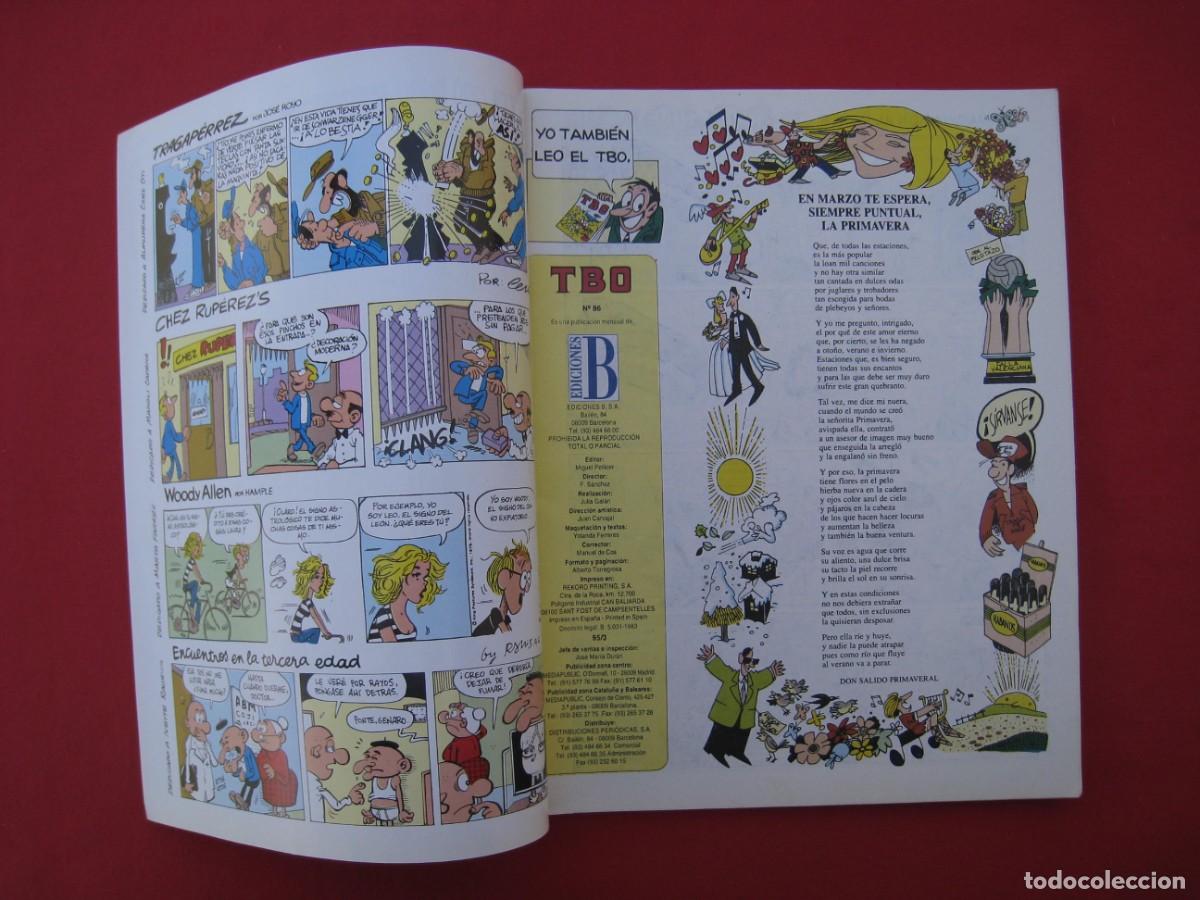C&oacute;mics: TBO - N&ordm; 86 - EDICIONES B. - Foto 3