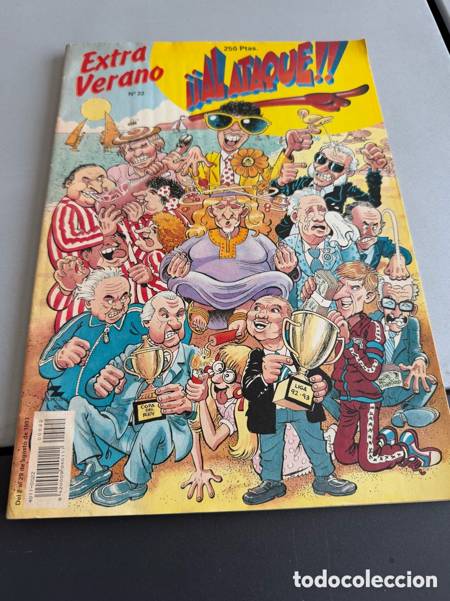 C&oacute;mics: AL ATAQUE. N 22. Extra Verano. Con p&oacute;ster