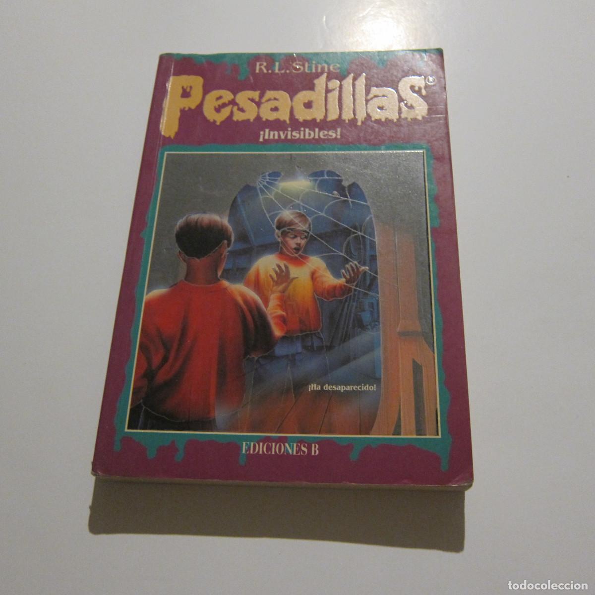 C&oacute;mics: &iexcl;INVISIBLES - !PESADILLAS - R. L. STINE (EDICIONES B) JUVENIL