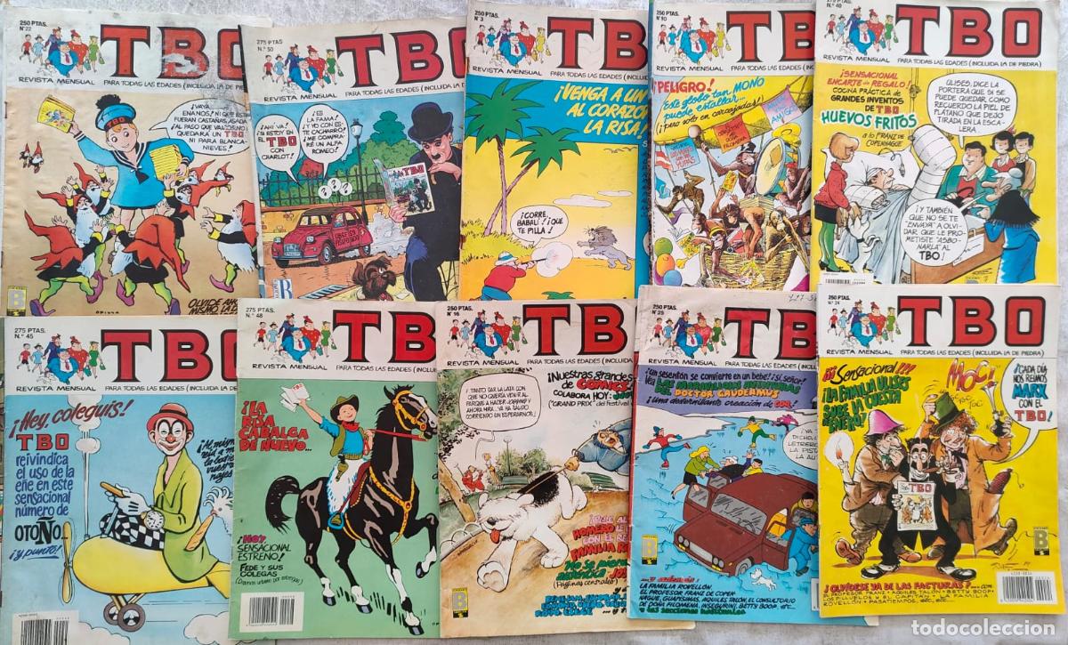 C&oacute;mics: TBO NUMEROS 3,10,16,24,25,22,40,45,48,50, - Foto 1