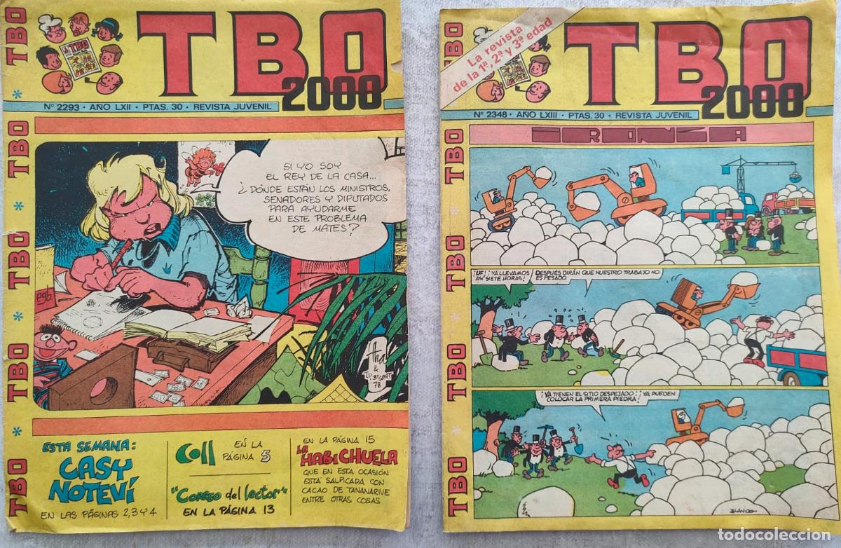 C&oacute;mics: TBO 2000 NUMEROS 2293,2348,2358 Y TBO NUMEROS 107,128,135