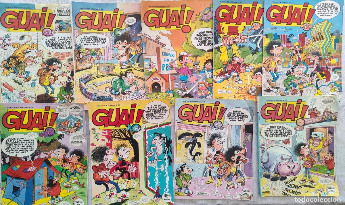 C&oacute;mics: GUAI NUMEROS 30,50,59,68,76,79,81,87,95, - Foto 1