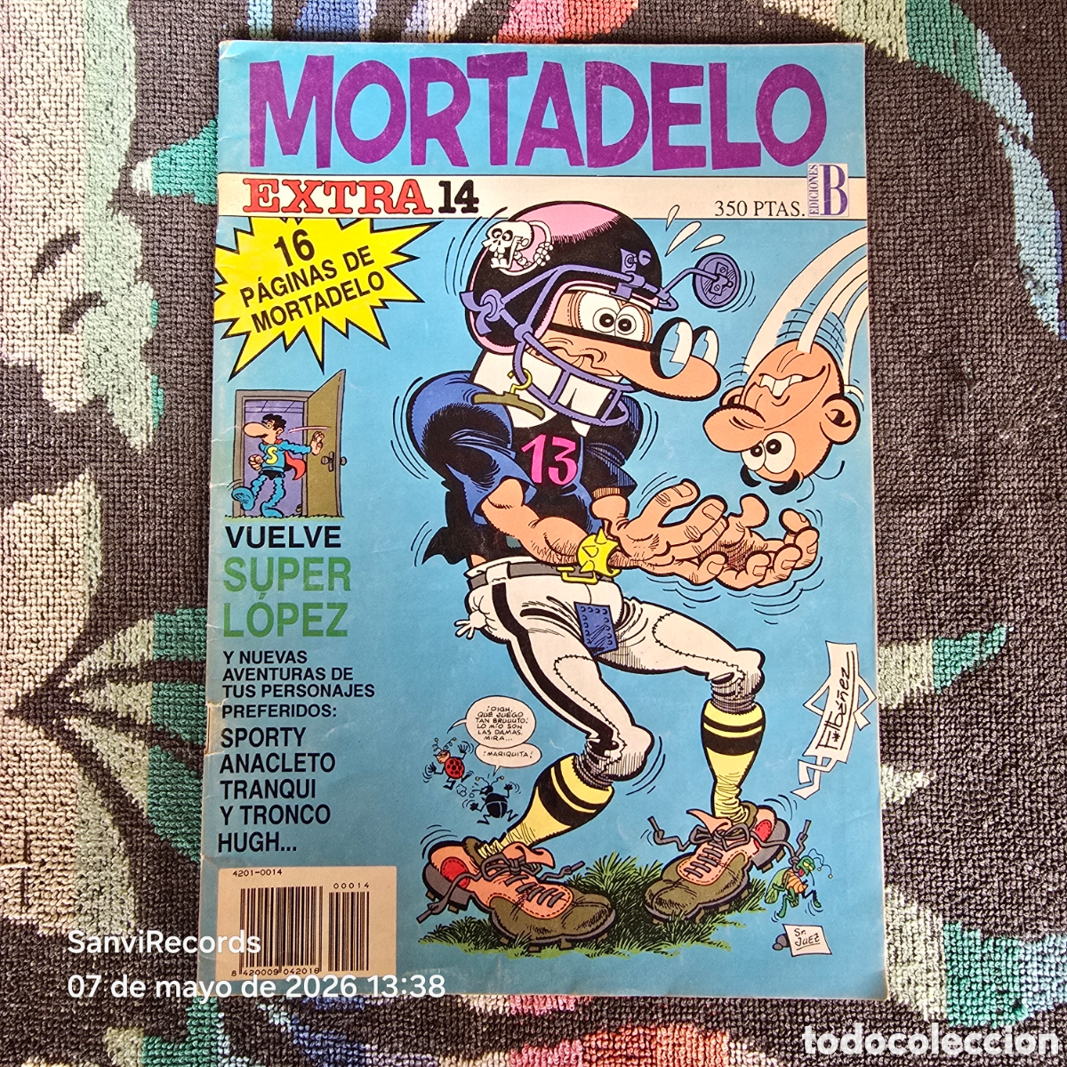 C&oacute;mics: MORTADELO EXTRA 14 (EDICIONES B) - Foto 1
