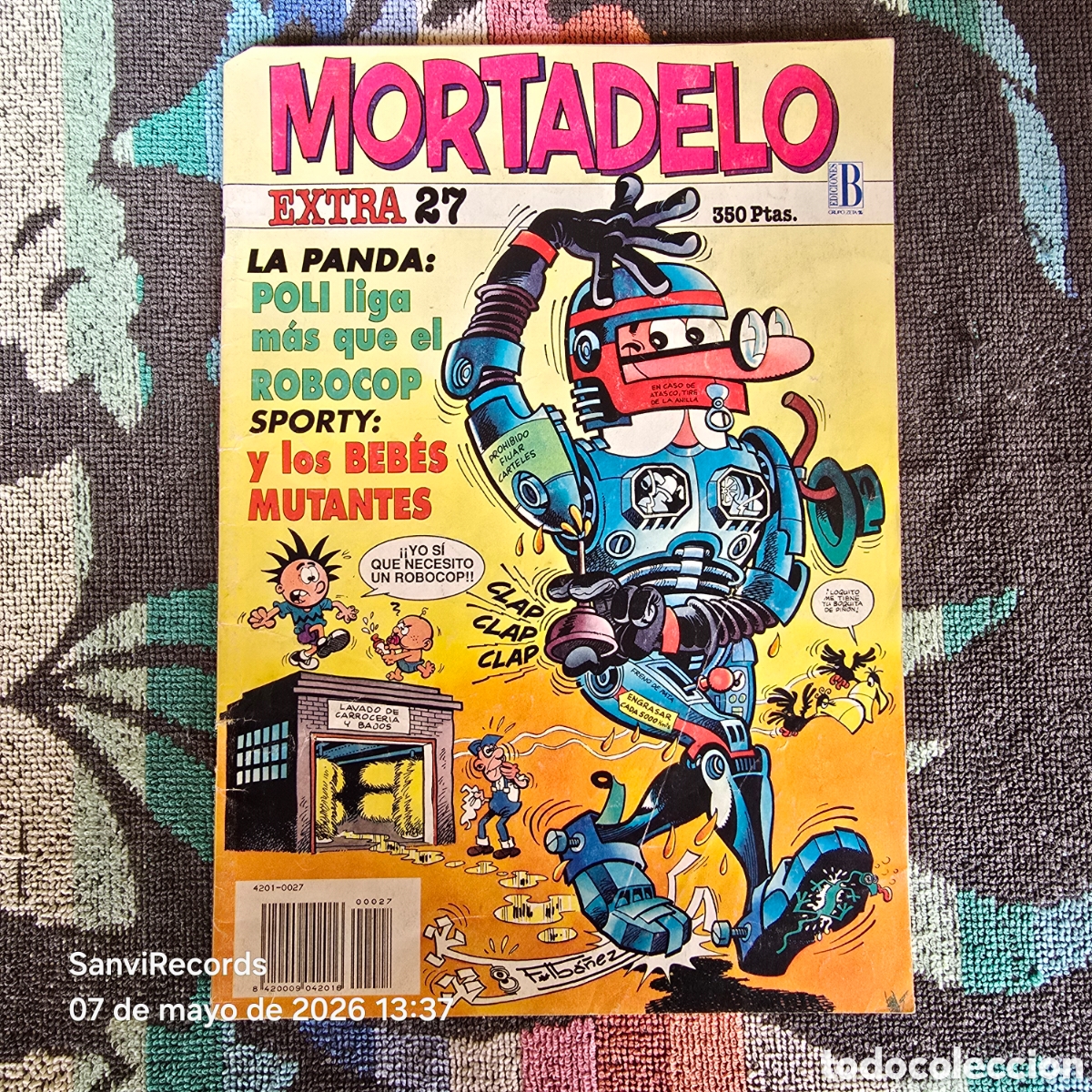 C&oacute;mics: MORTADELO EXTRA 27 (EDICIONES B) - Foto 1