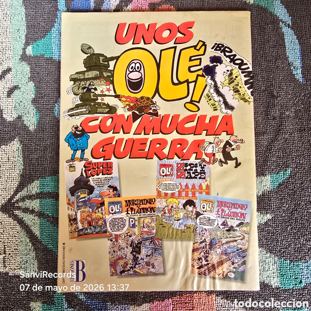C&oacute;mics: MORTADELO EXTRA 15 (EDICIONES B) - Foto 2