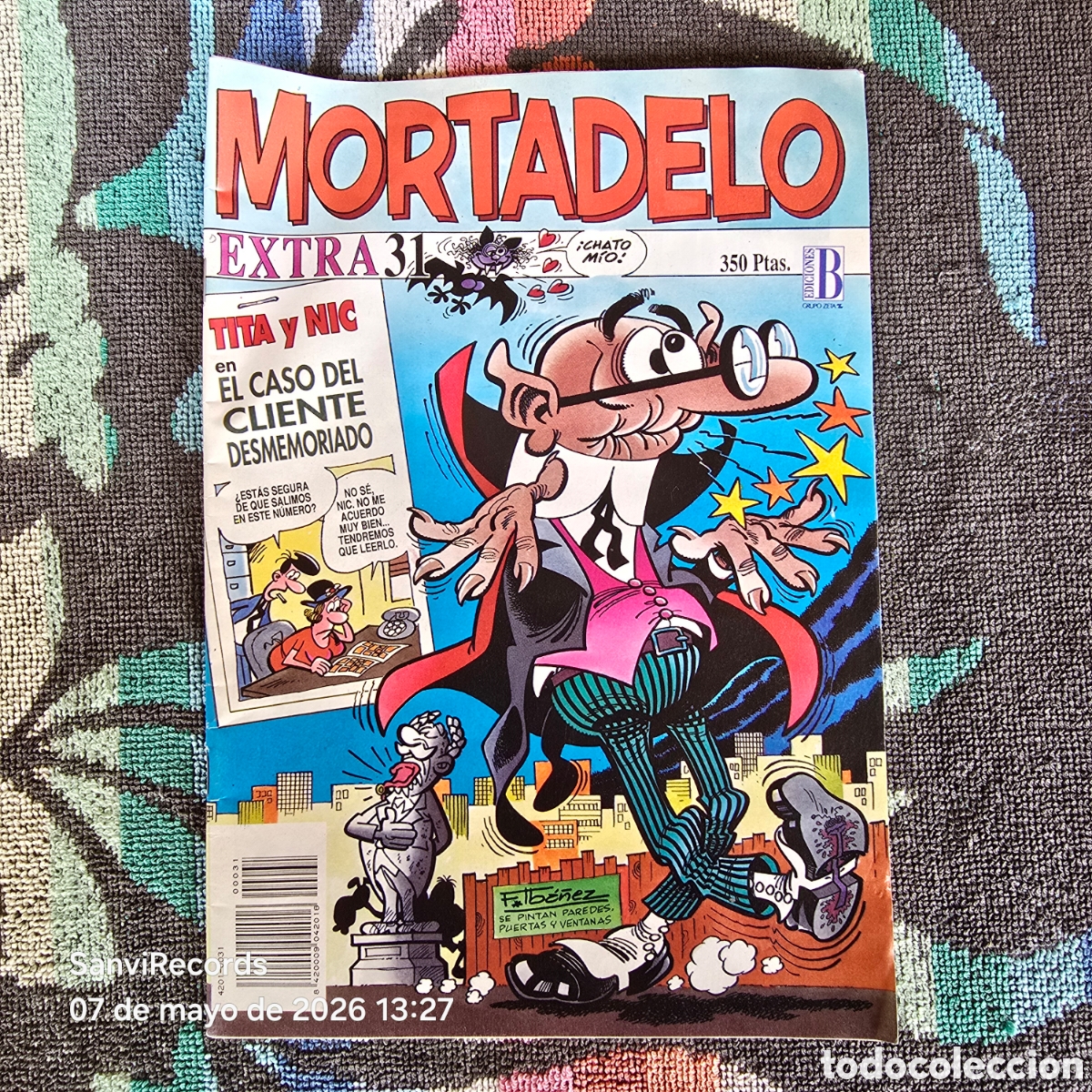 C&oacute;mics: MORTADELO EXTRA 31 (EDICIONES B) - Foto 1