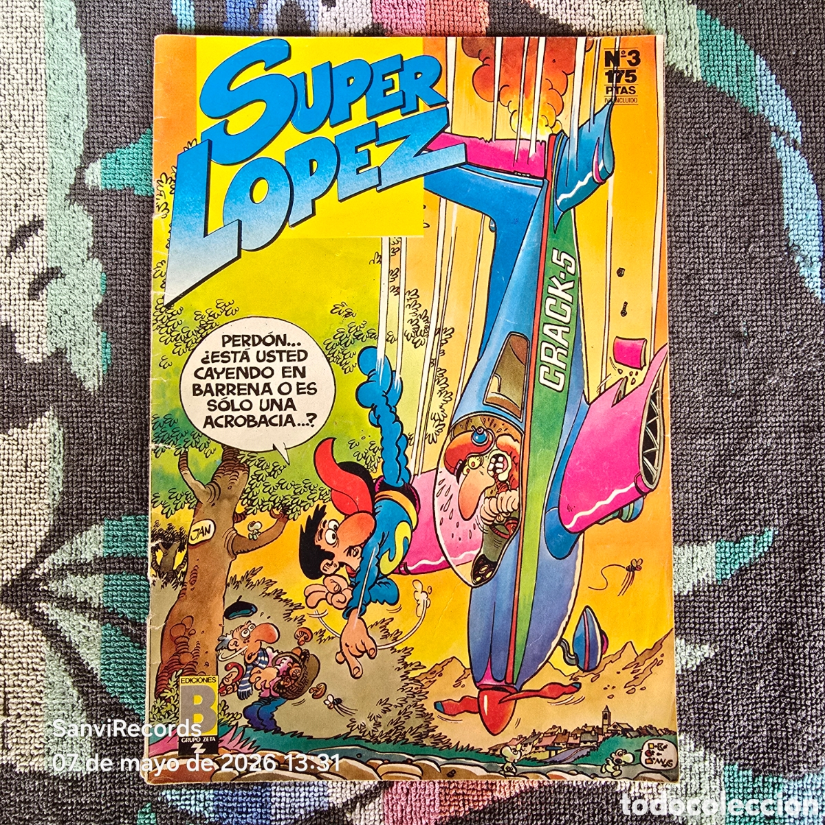 C&oacute;mics: SUPER L&Oacute;PEZ 3 (EDICIONES B) - Foto 1