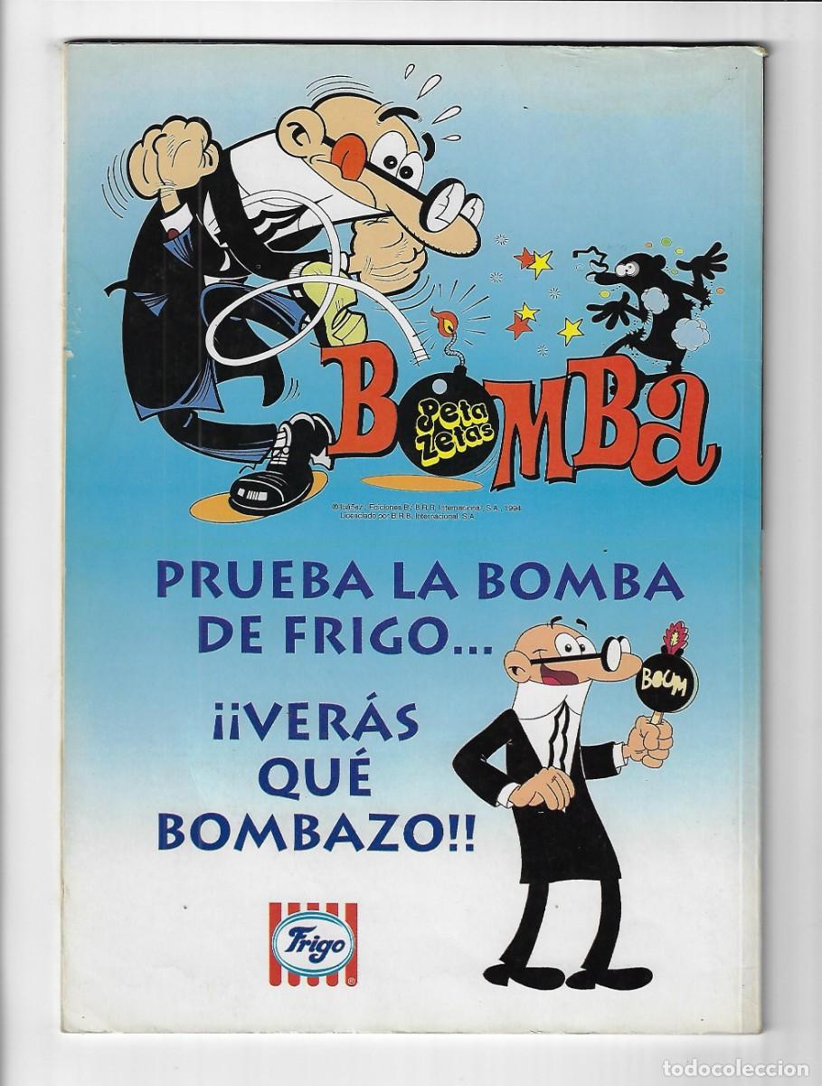 C&oacute;mics: Ediciones B. Colecci&oacute;n Ol&eacute;. Mortadelo y Filem&oacute;n. Con relieve. 109. Primera edici&oacute;n. - Foto 2