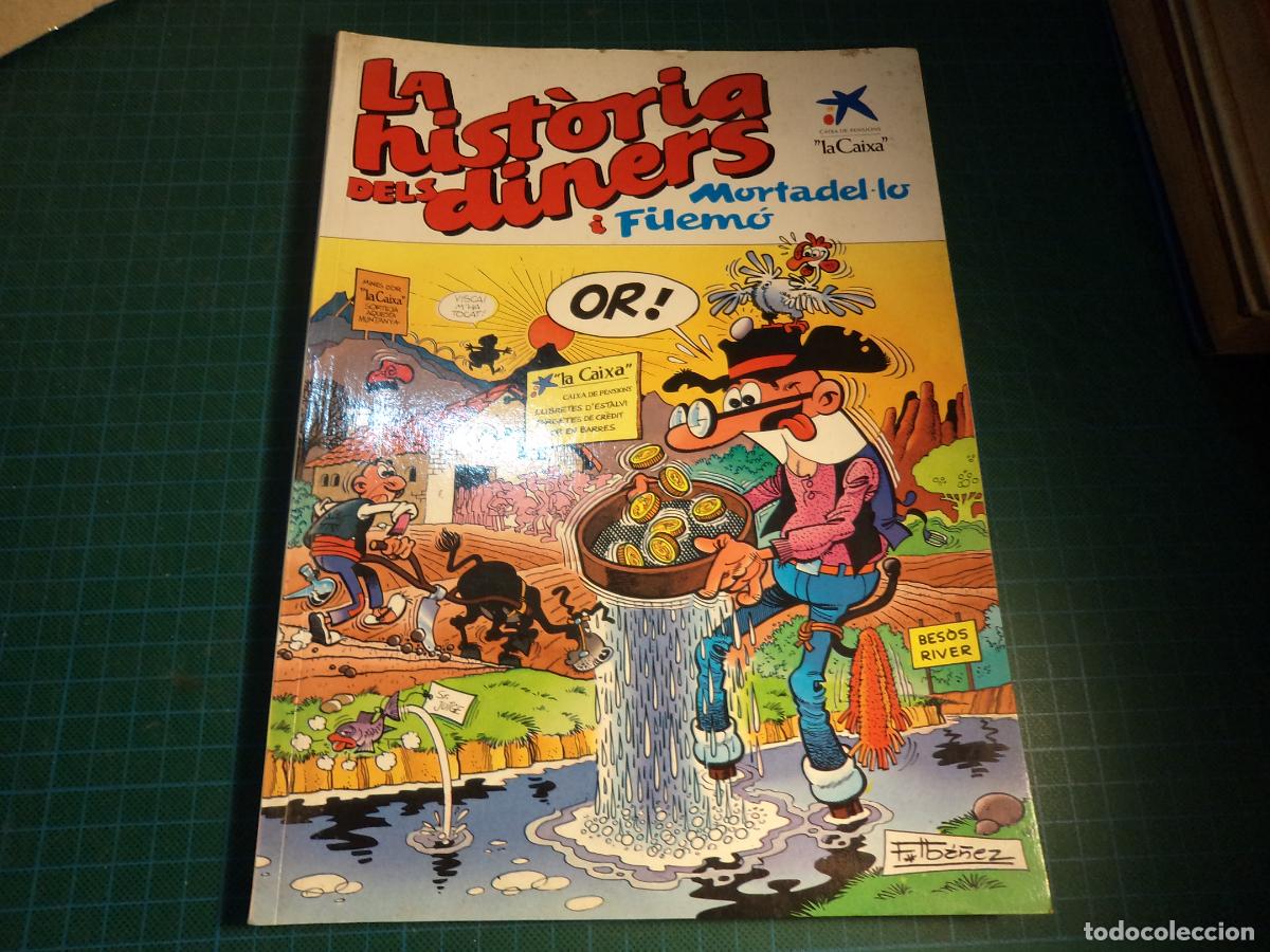 C&oacute;mics: Mortadelo. La historia dels diners. Ediciones B. En Catalan