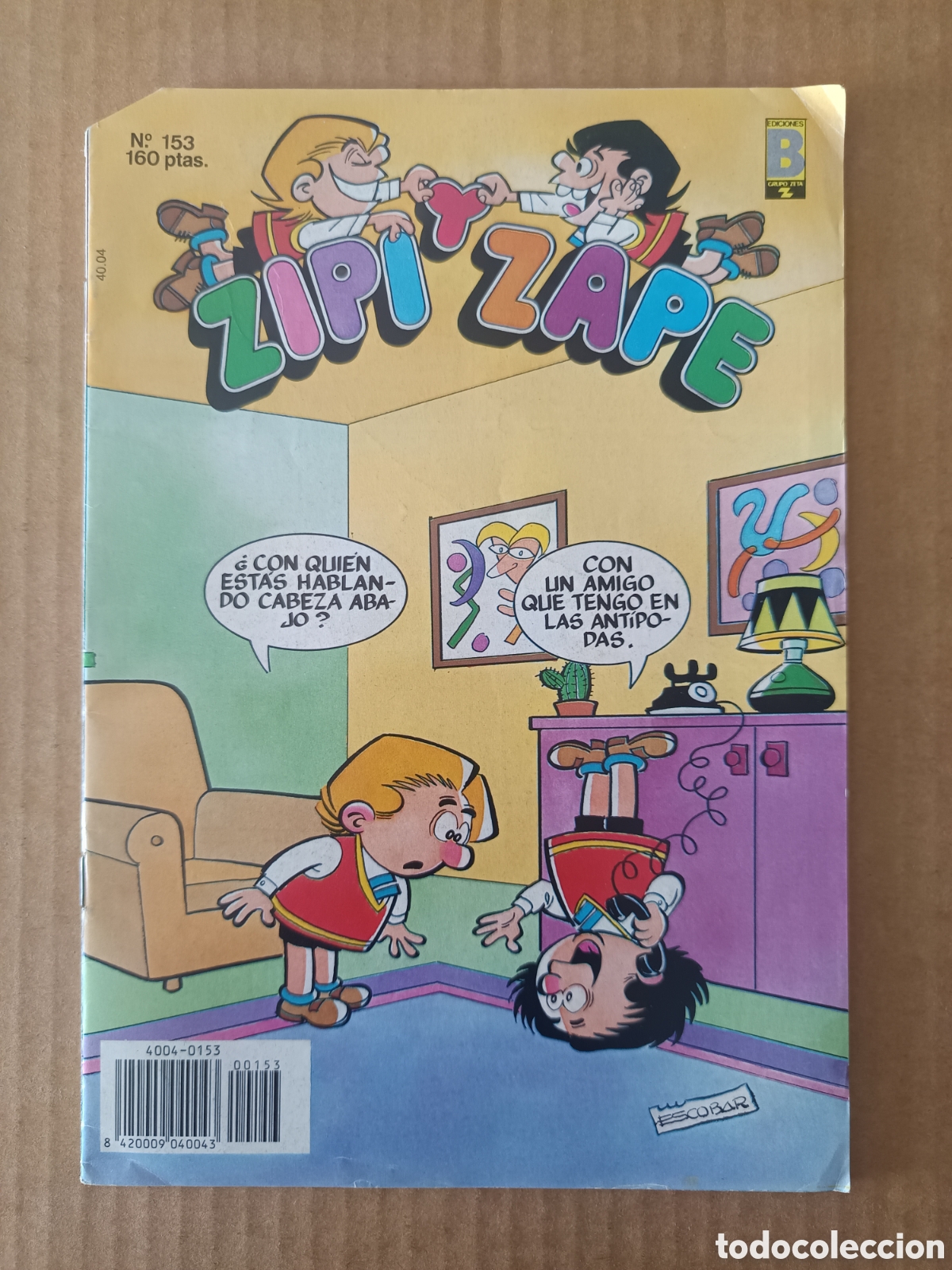 C&oacute;mics: Revista Zipi y Zape n&deg;153 (Ediciones B, 1990). 36 p&aacute;ginas a color. Con Do&ntilde;a Urraca, An&iacute;bal...