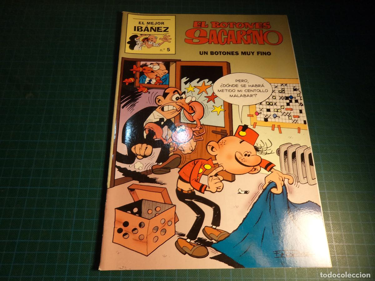 C&oacute;mics: El mejor Iba&ntilde;ez. N&ordm; 5. El botones Sacarino