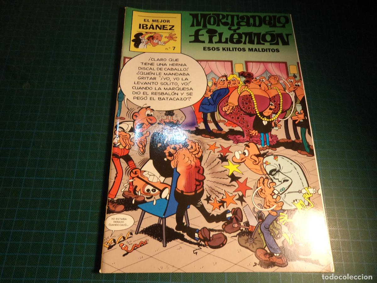 C&oacute;mics: El mejor Iba&ntilde;ez. N&ordm; 7. Mortadelo y Filemon